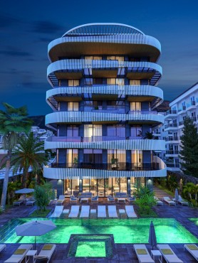 Alanya Kestel  Mahallesinde  Satılık  1+1  Daire