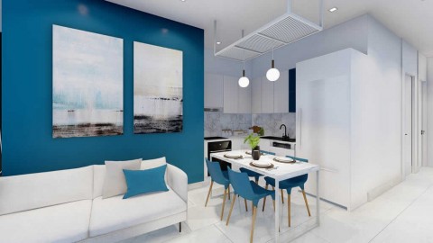 Alanya Mahmutlar  Mahallesinde  Satılık  2+1  Daire