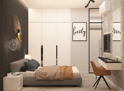 Alanya Kleopatra'Da Satılık  1+1 Daire