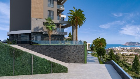 Alanya Kestel Tower Prıce Sitesinde 1+1 Satılık Yeni Daire