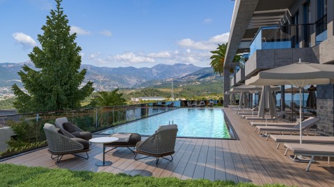 Alanya Kestel Tower Prıce Sitesinde 1+1 Satılık Yeni Daire