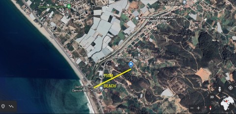 Alanya Demirtaş'ta Deniz Manzaralı 2+1 Satılık Yeni Daire