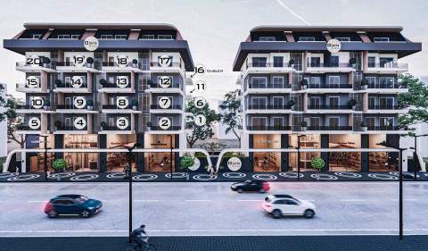 Alanya Mahmutlarda Satılık 1+1 Daire