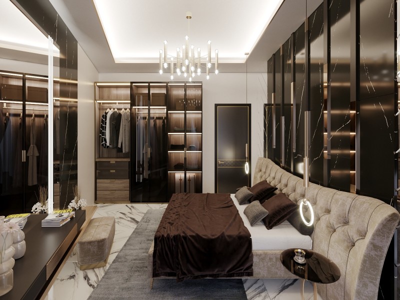 Alanya Alya 1 Sitesinde  Satılık  Lüks Villa