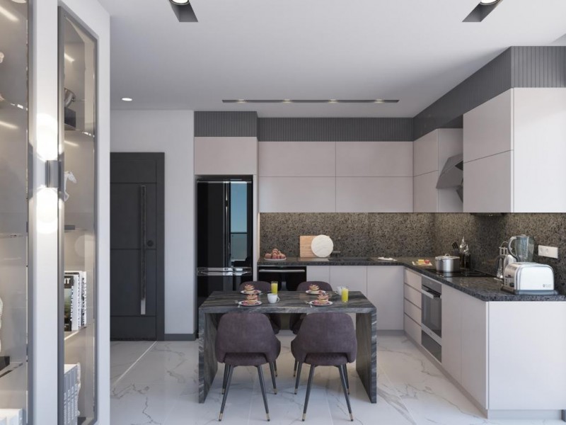 Alanya Oba Mahallesinde Yeni Lüks Satılık 1+1 Daire