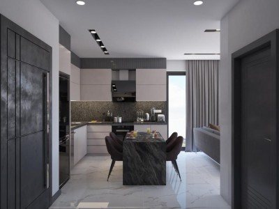 Alanya Oba Mahallesinde Yeni Lüks Satılık 1+1 Daire