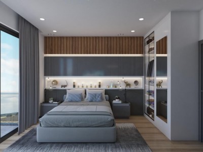 Alanya Oba Mahallesinde Yeni Lüks Satılık 1+1 Daire