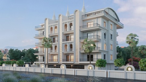 Alanya Kargıcak  Mahallesinde Yeni Lüks Satılık 1+1 Daire