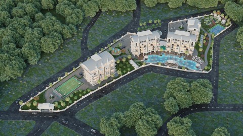 Alanya Kargıcak  Mahallesinde Yeni Lüks Satılık 1+1 Daire