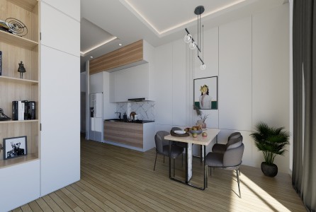 Alanya Forest Gate  'de Satılık  Lüks 1+1 Daire