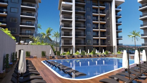 Alanya Oba Mahallesinde Yeni Lüks Satılık 2+1 Daire