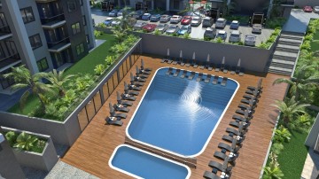 Alanya Oba Mahallesinde Yeni Lüks Satılık 2+1 Daire