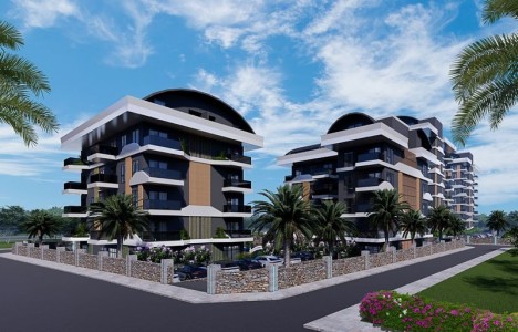 Alanya Payallar  Mah  1+1 Yeni Satılık Daire