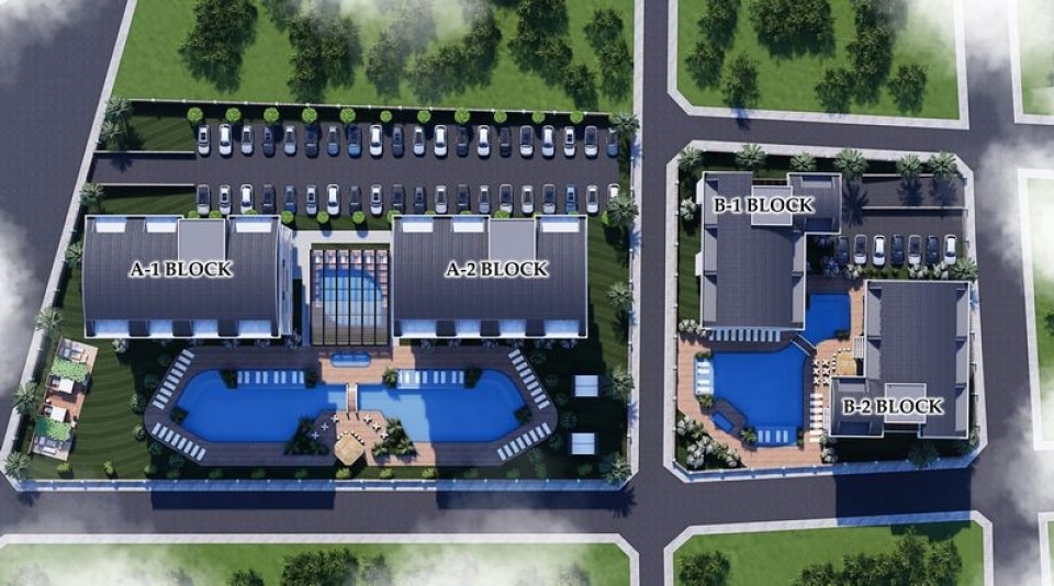 Alanya Payallar  Mah  1+1 Yeni Satılık Daire