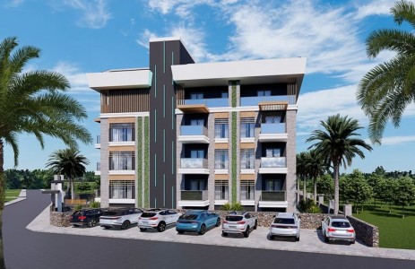 Alanya Oba 'da  1+1 Yeni Satılık Daire
