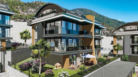 Alanya Tepe'de Vatandaşlığa Uygun 4+1 Satılık Daire