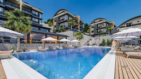 Alanya Tepe'de Vatandaşlığa Uygun 4+1 Satılık Daire