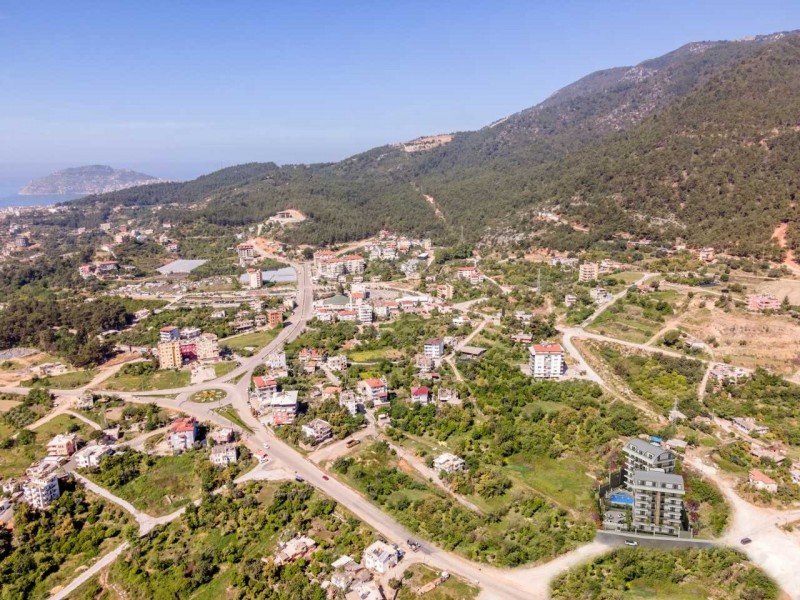 Alanya Çıplaklı   Mahallesinde Yeni Lüks Satılık 2+1 Daire