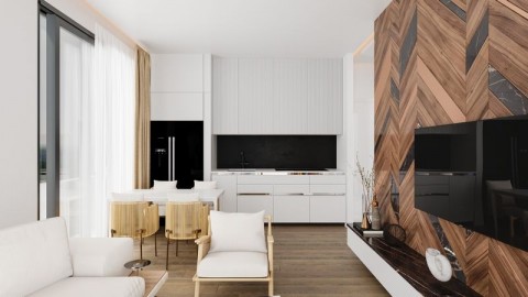 Alanya Hasbahçe de 1+1 Satılık Daire