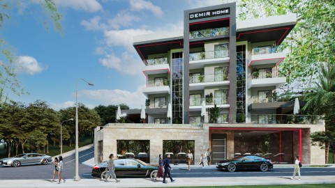 Alanya Hasbahçe de 2+1 Satılık Daire