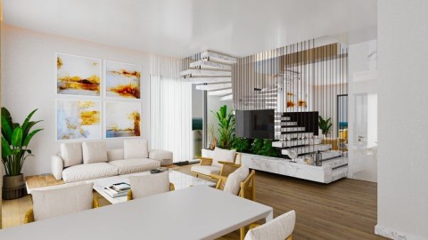 Alanya Hasbahçe de 2+1 Satılık Daire