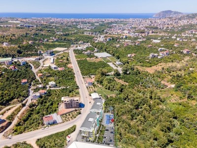 Alanya Oba 'da  1+1 Yeni Satılık Daire