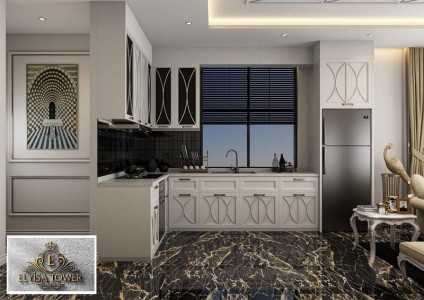 Alanya Elisa Tower 'de Satılık 1+1 Daire