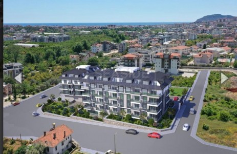 Alanya Olive Park Residence'de Satılık  Lüks 2+1 Daire