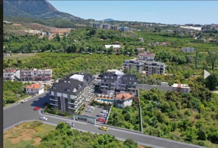 Alanya Olive Park Residence'de Satılık  Lüks 2+1 Daire