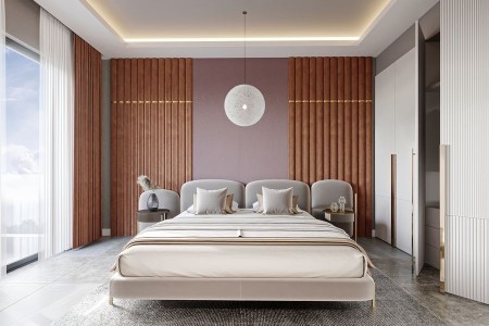 Alanya Güller Pınarın'da Yeni Proje  1+1 Satılık   Daire